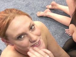 Willige Amateur Weiber werden nach dem Oralfick besamt